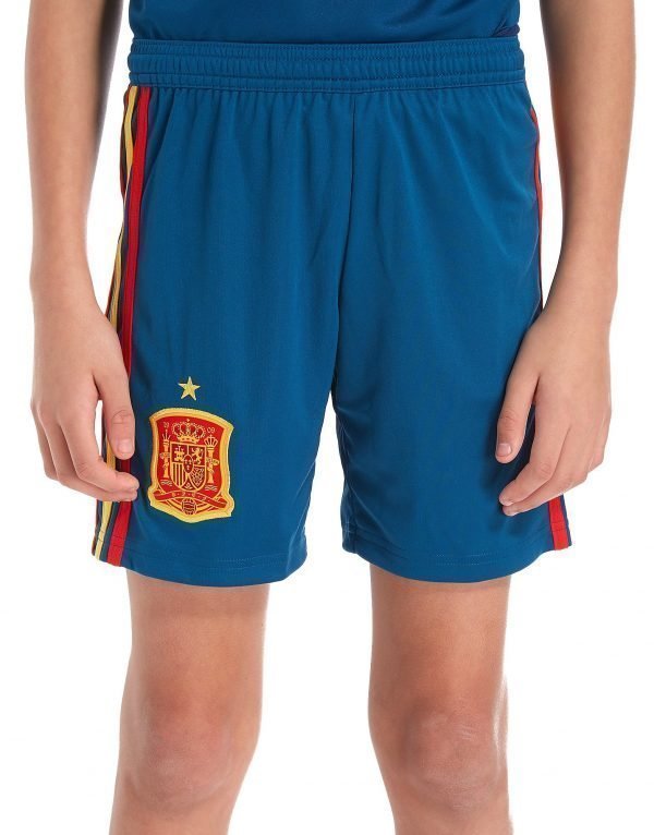 Adidas Spain 2018 Home Shorts Sininen