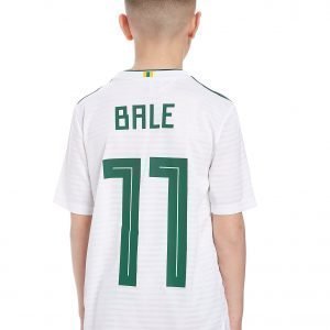 Adidas Wales 2018 Away Bale #11 Shirt Valkoinen