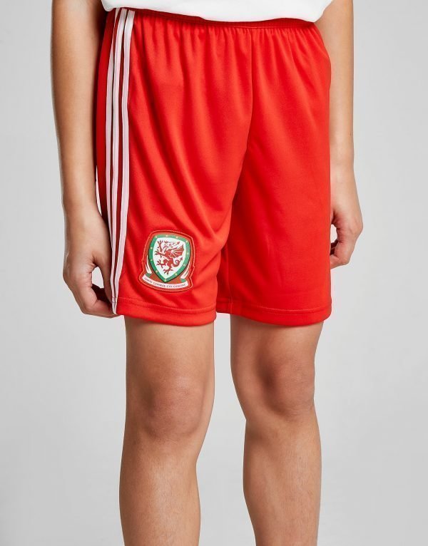 Adidas Wales 2018/19 Home Shorts Punainen