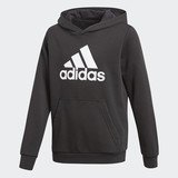 Adidas Yb Logo Hoodie Huppari Nuorten Musta