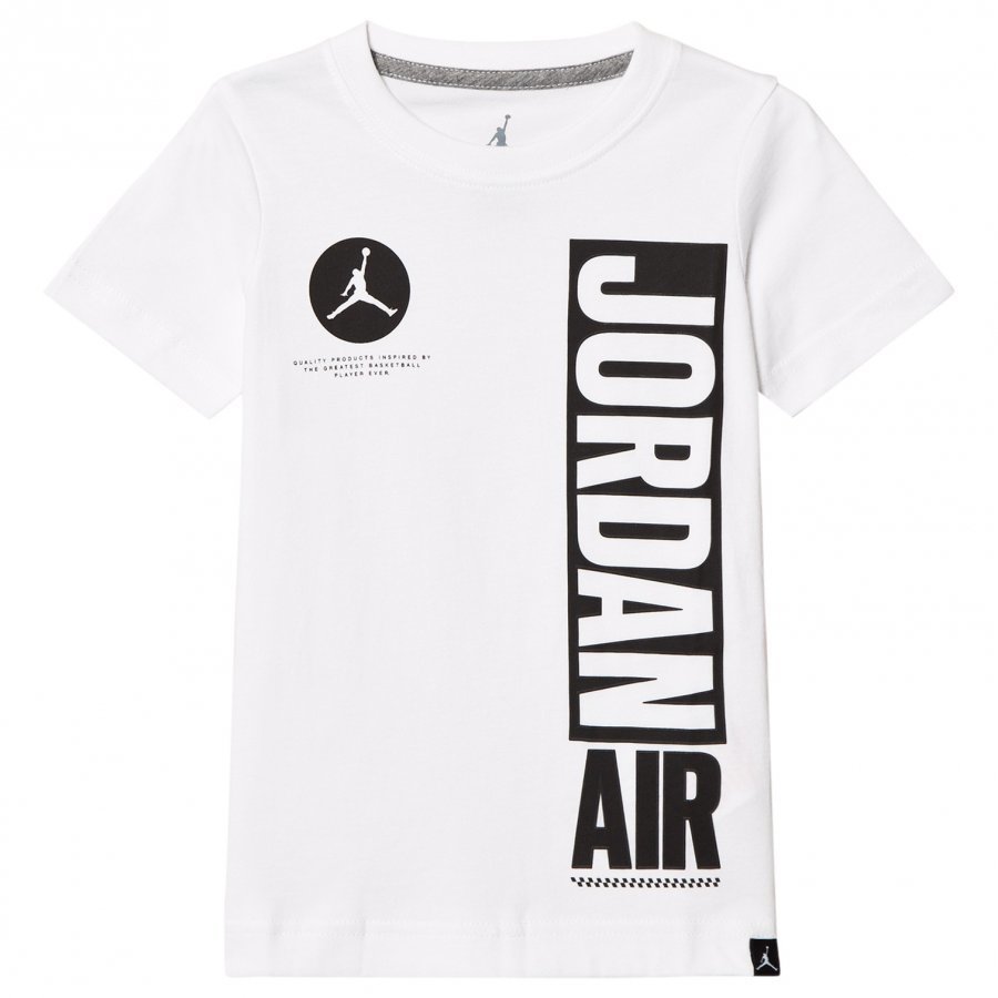 Air Jordan White Jordan Air Branded Tee T-Paita