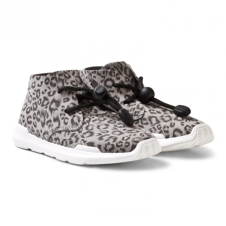 Akid Leopard Remington Hi Top Trainers Korkeavartiset Kengät