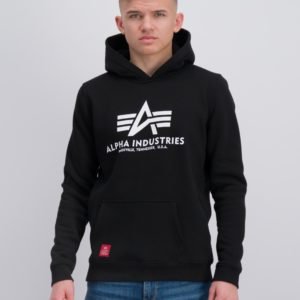 Alpha Industries Basic Hoody Neule Musta