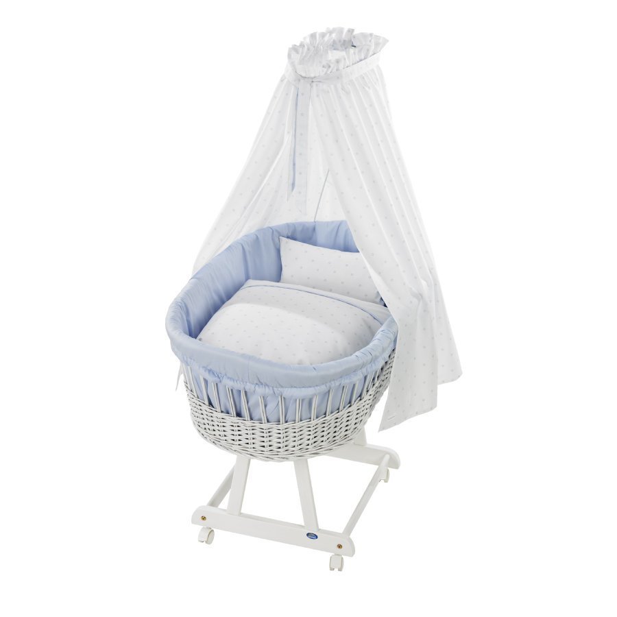 Alvi Vauvan Korisänky Birthe Sänkysetillä Valkoinen Bellybutton Classic Star Blue