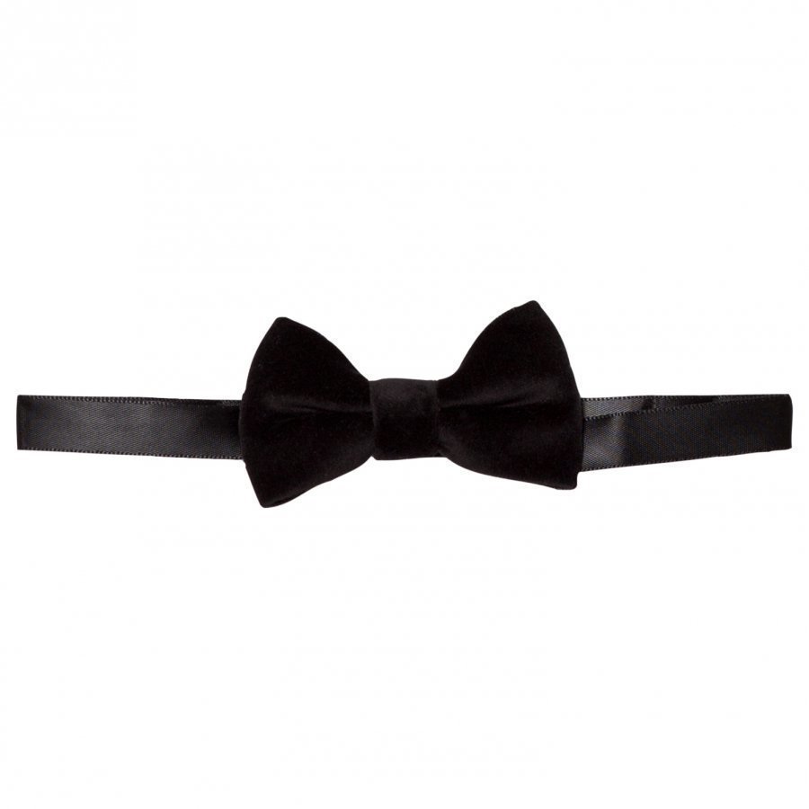 Andy & Evan Black Velvet Bowtie Rusettisolmio