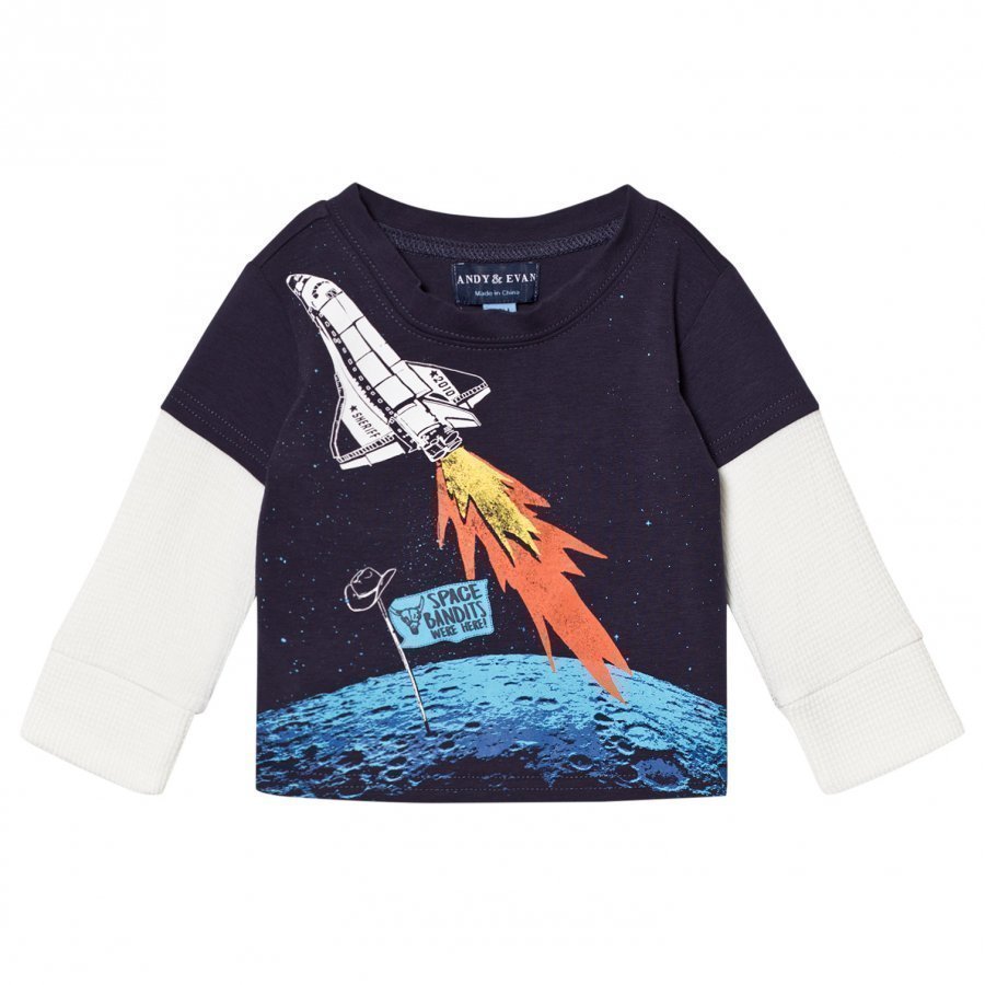 Andy & Evan Space Bandits T-Shirt Pitkähihainen T-Paita