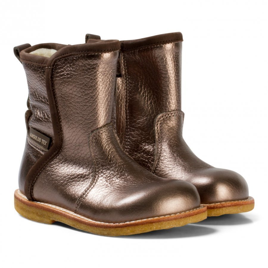 Angulus Bronze Waterproof Boots With Merino Lining Nilkkurit