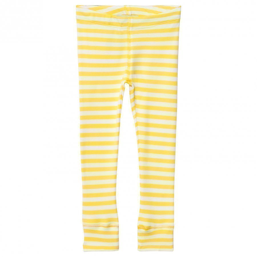 Anïve For The Minors Leggings Happy Yellow/White Stripes Legginsit