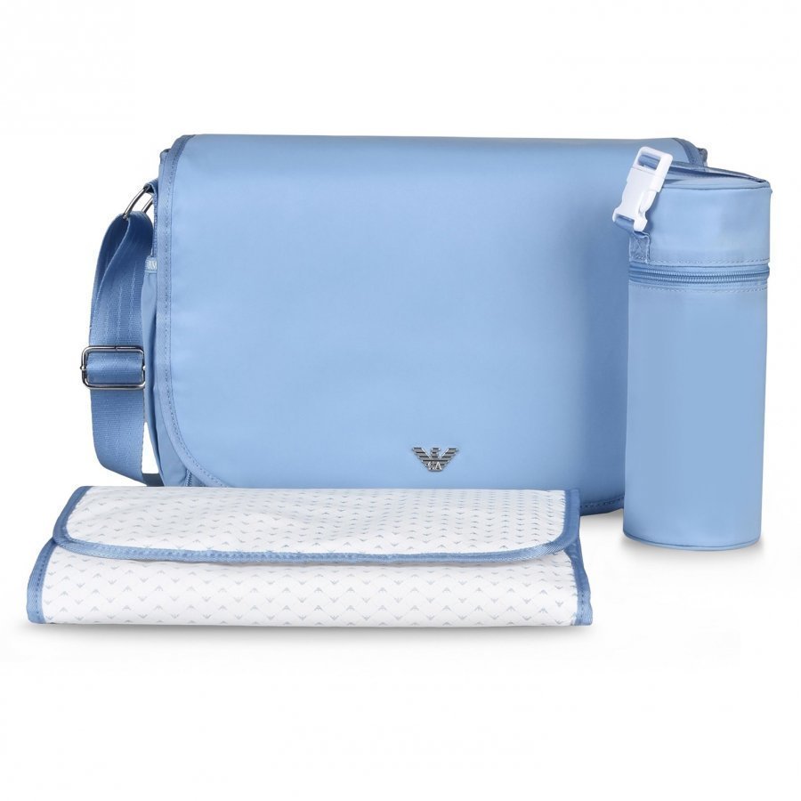 Armani Junior Changing Bag Pale Blue Hoitolaukku