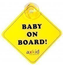 Axkids Varoituskilpi Baby on Board