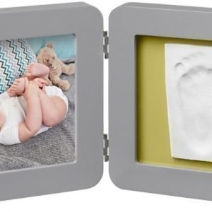 Baby Art Valokuvakehys ja kipsijälki Yksinkertainen Harmaa