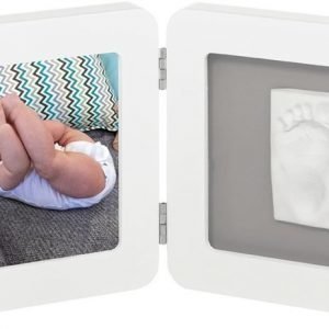 Baby Art Valokuvakehys ja kipsijälki Yksinkertainen Valkoinen/harmaa