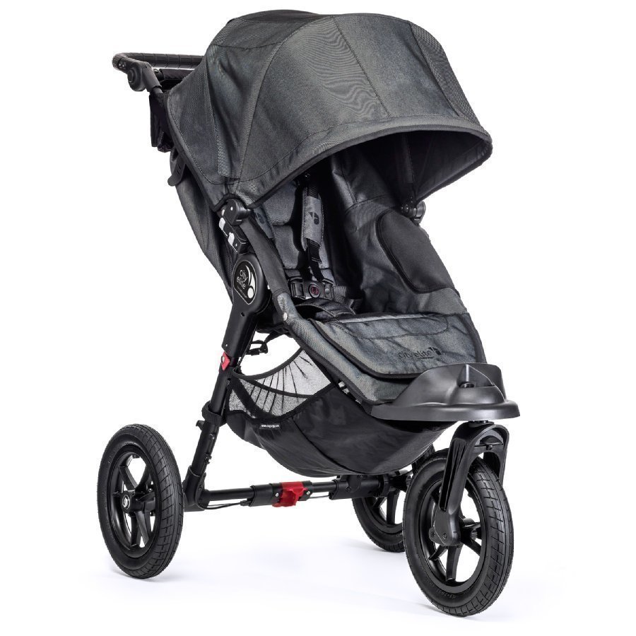 Baby Jogger City Elite Black Denim Lastenrattaat