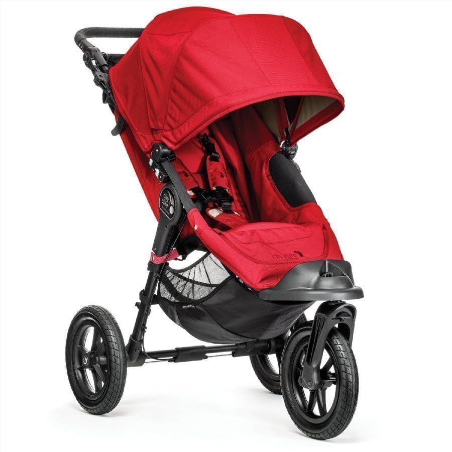 Baby Jogger City Elite Red Lastenrattaat