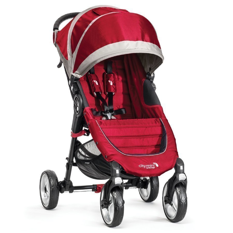 Baby Jogger City Mini 4 2015 Crimson / Gray Lastenrattaat