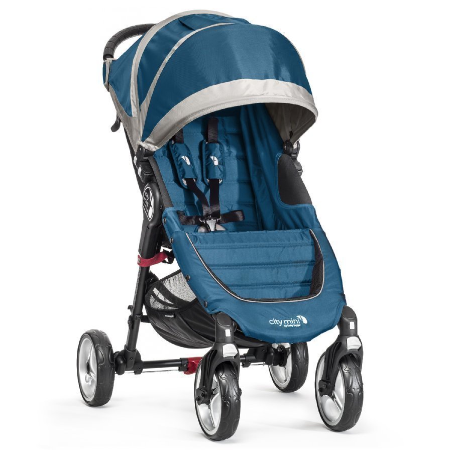 Baby Jogger City Mini 4 2015 Teal / Gray Lastenrattaat