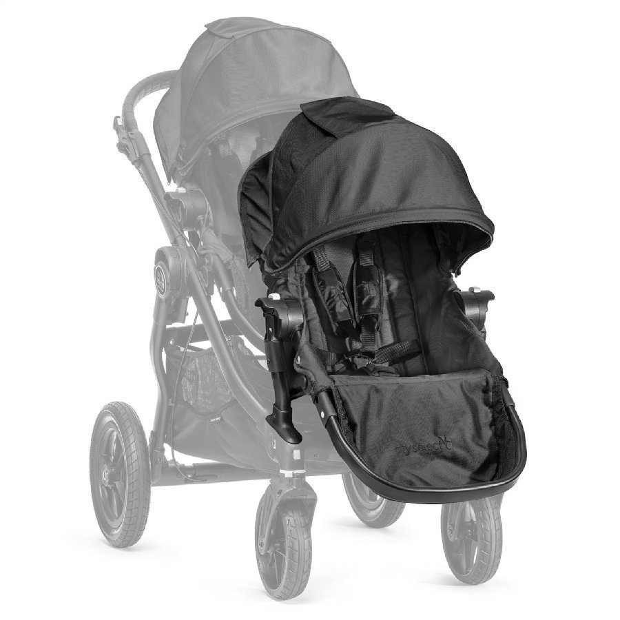 Baby Jogger Sisarusistuin Rattaisiin Select Sis. Adapterin Black