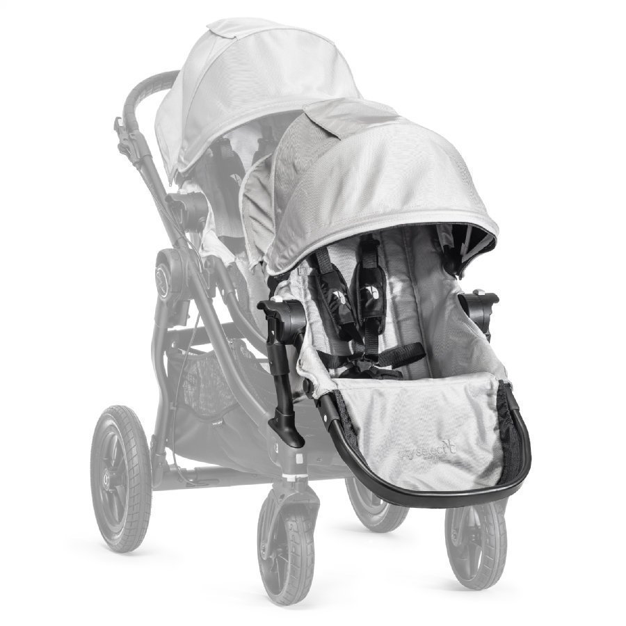 Baby Jogger Sisarusistuin Rattaisiin Select Sis. Adapterin Silver