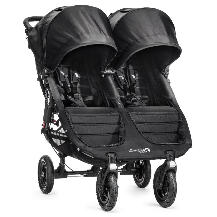 Baby Jogger Sisarusrattaat City Mini Gt Double Black