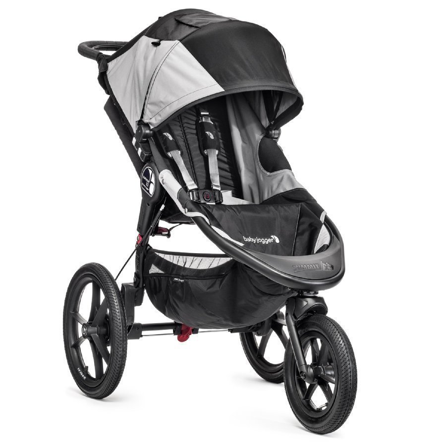 Baby Jogger Summit X3 Black / Gray Juoksurattaat