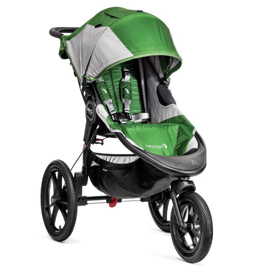 Baby Jogger Summit X3 Green / Gray Juoksurattaat