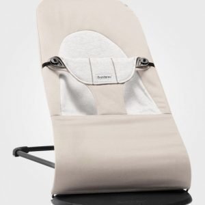 Babybjörn Bouncer Balance Soft Beige/Grey Cotton Babysitteri