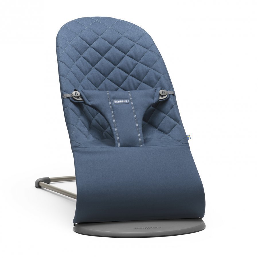 Babybjörn Bouncer Bliss Cotton Midnight Blue Babysitteri