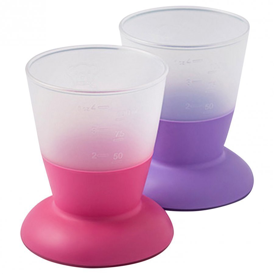 Babybjörn Cup 2-Pack Pink/Purple Nokkamuki