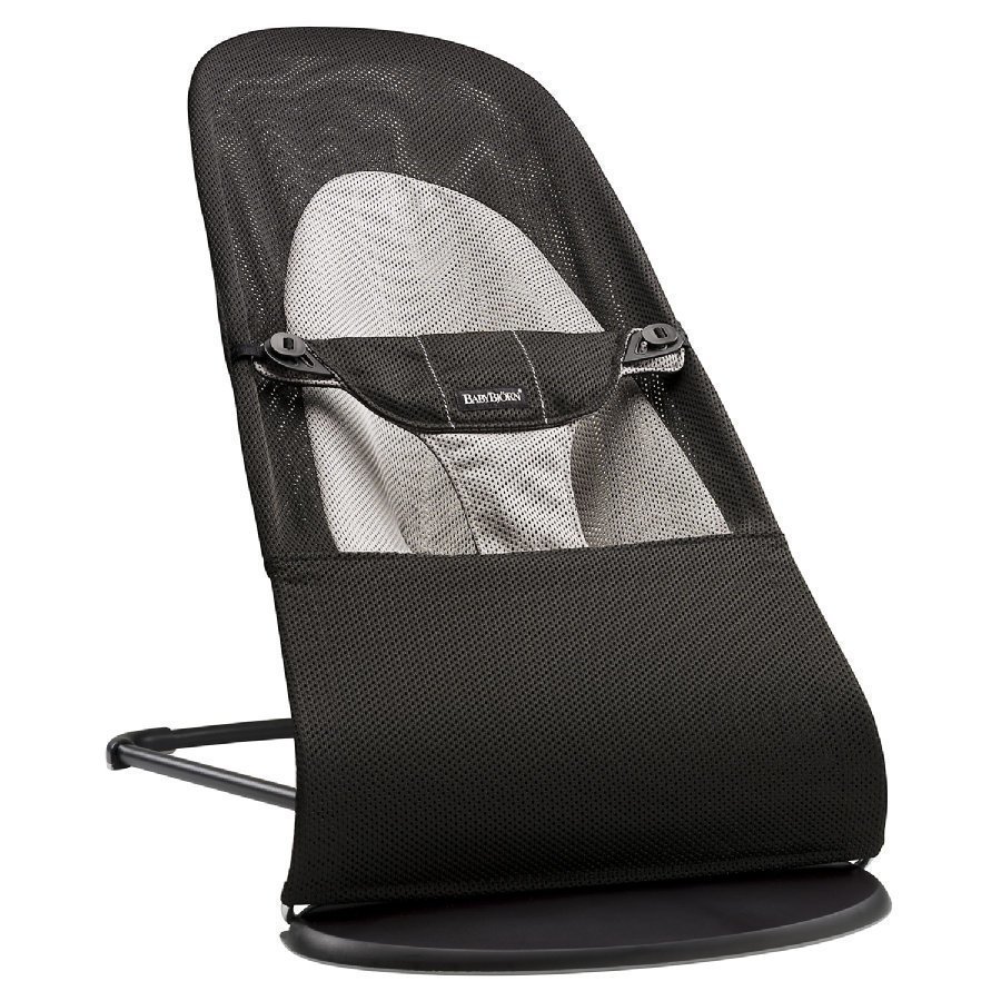 Babybjörn Sitteri Balance Soft Mesh Musta / Harmaa