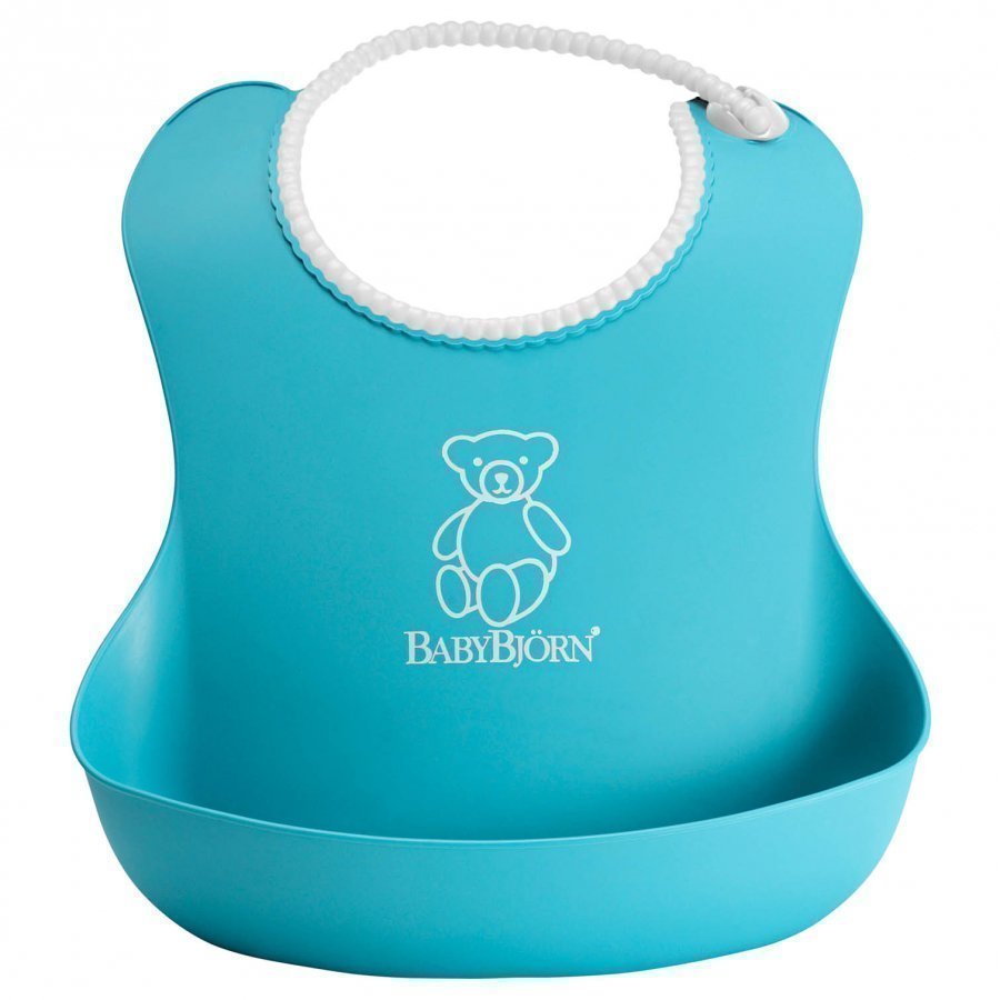 Babybjörn Soft Bib Turqoise Ruokalappu