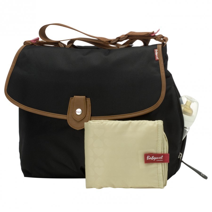 Babymel Satchel Changing Bag Black Hoitolaukku