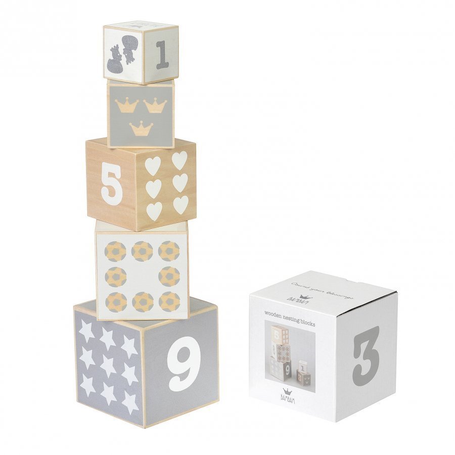 Bambam Wooden Nesting Blocks Palikat