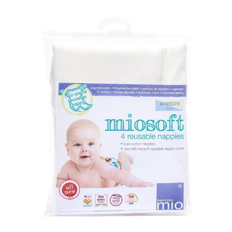 Bambino Mio Kestovaippa Miosoft One Size 4 Kpl