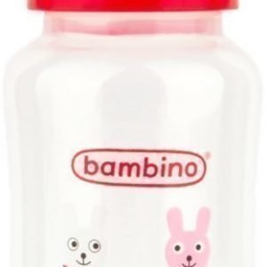 Bambino Wide Neck Bottle 330 ml Punainen