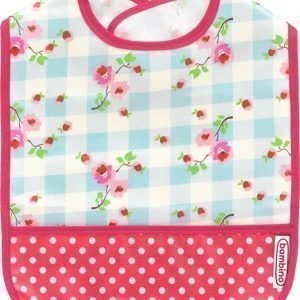 Bambino Wipe Off Ruokalappu Summer/Polka