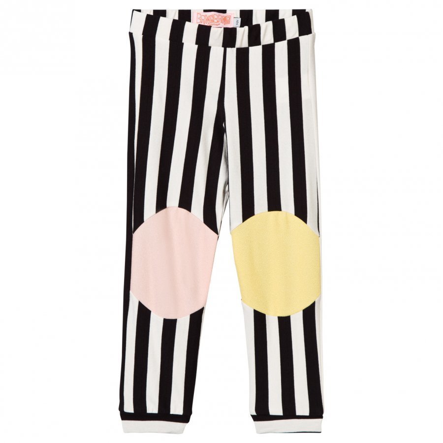 Bang Bang Copenhagen Black And White Stripe Happy Legs Leggings Legginsit