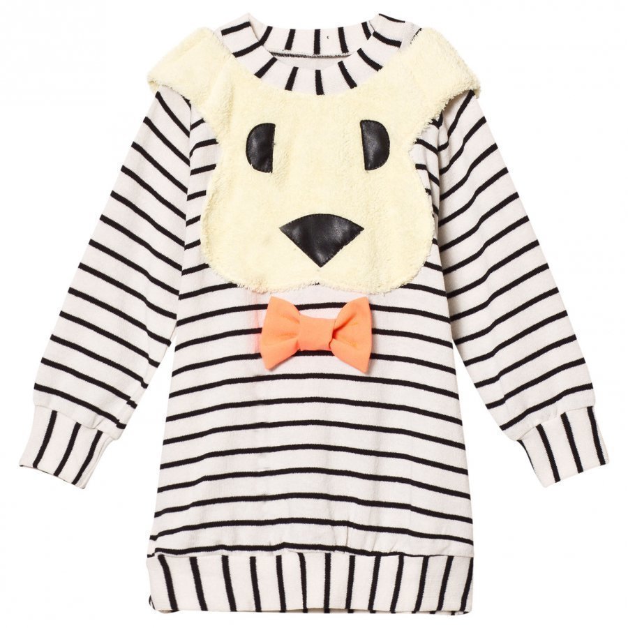 Bang Bang Copenhagen Black/White All Ears Bunny Knit Dress Mekko