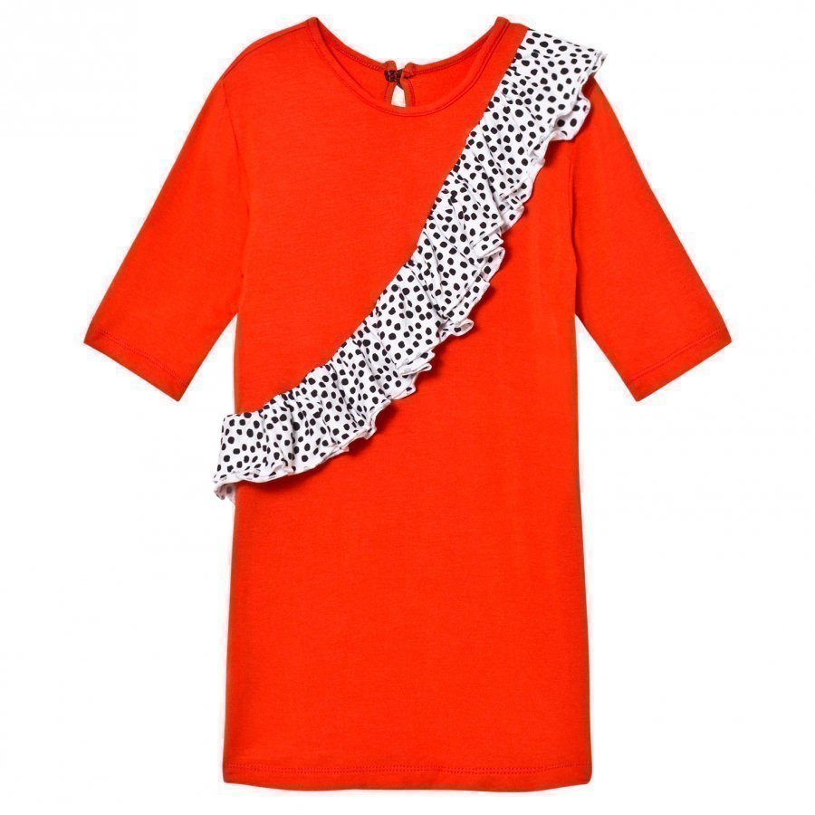 Bang Bang Copenhagen Exclusive Red/Multi Spot Sevilla Dress Juhlamekko