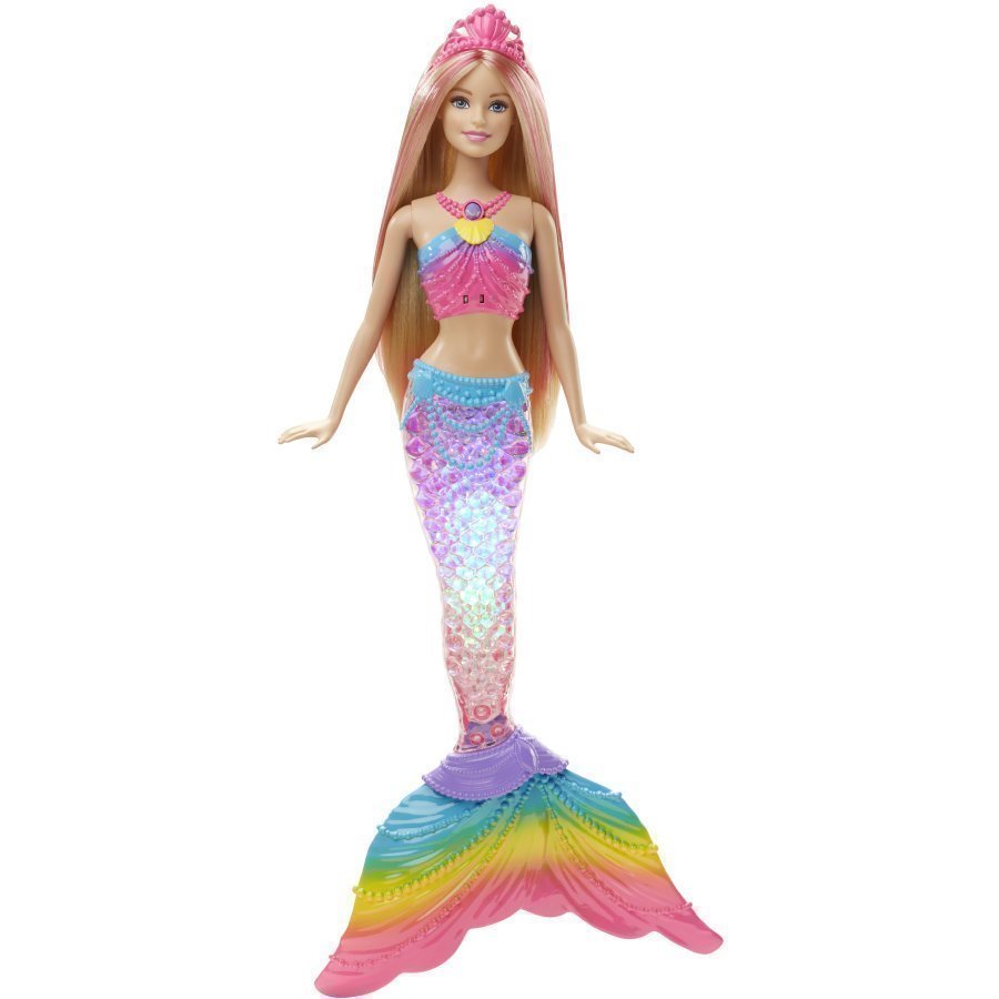 Barbie Rainbow Lights Mermaid Nukke