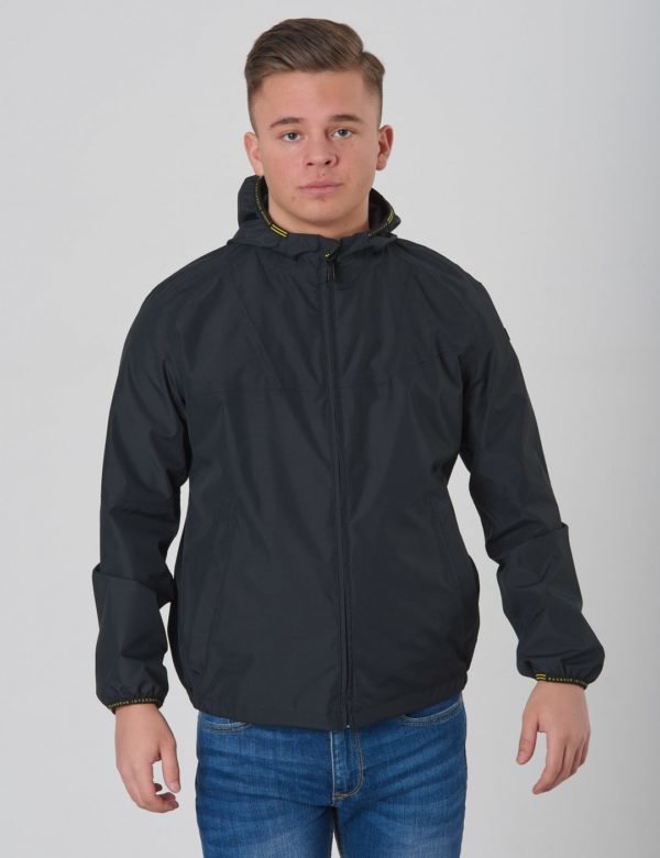 Barbour B.Intl Boys Grange Parka Takki Musta