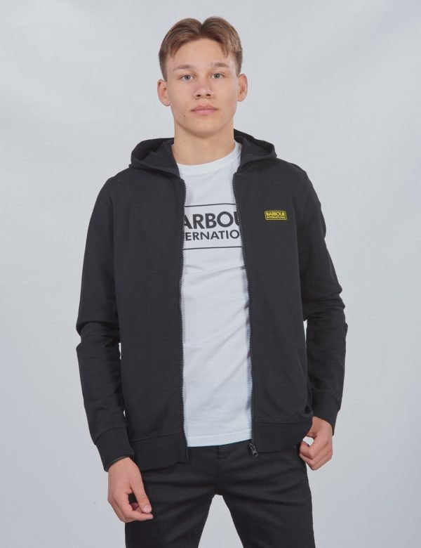 Barbour Ess Hoody Huppari Musta