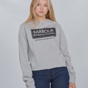 Barbour Logo Sweat Neule Harmaa