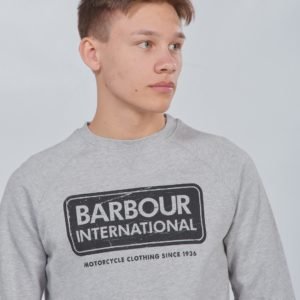 Barbour Logo Sweat Neule Harmaa