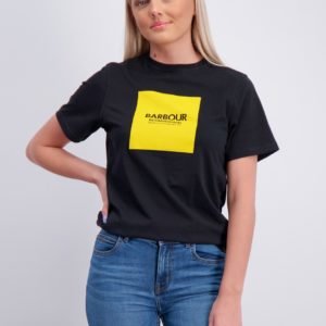 Barbour Logo Tee T-Paita Musta