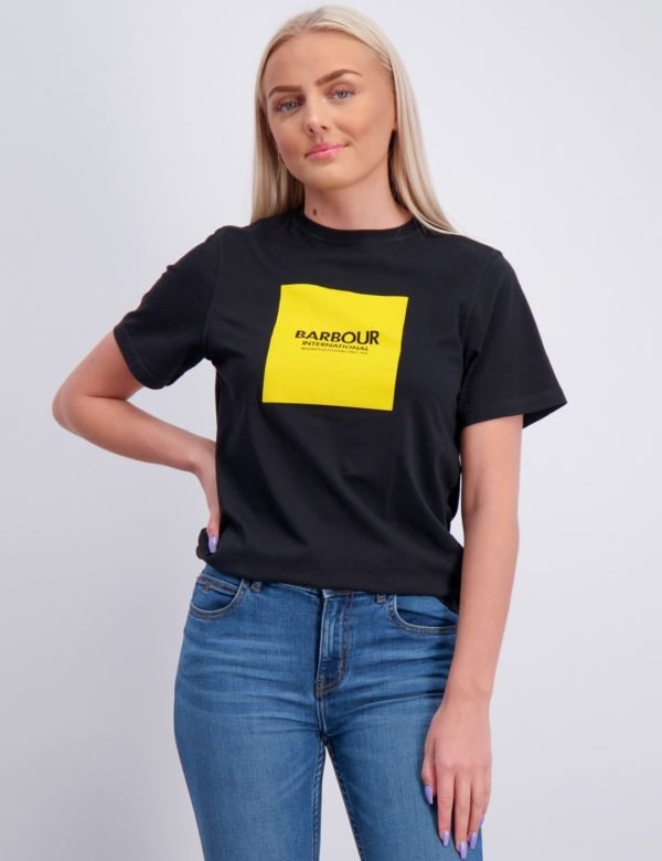 Barbour Logo Tee T-Paita Musta