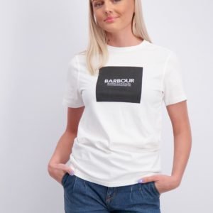 Barbour Logo Tee T-Paita Valkoinen