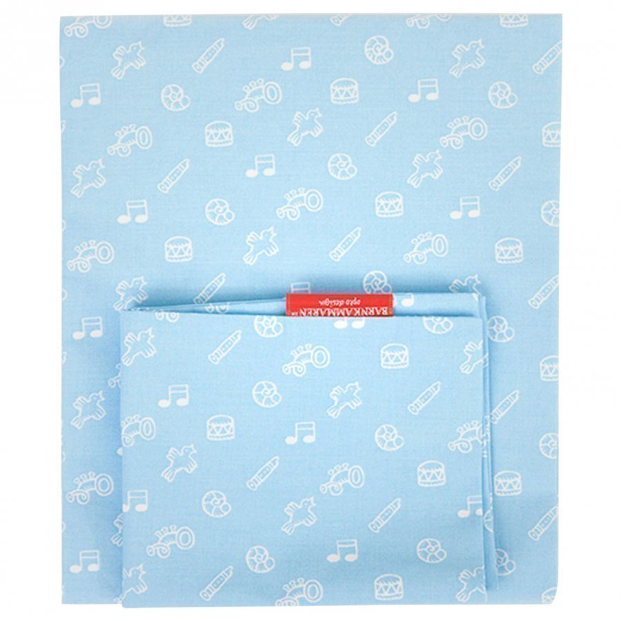 Barnkammaren Bed Set Baby Blue Pussilakanasetti