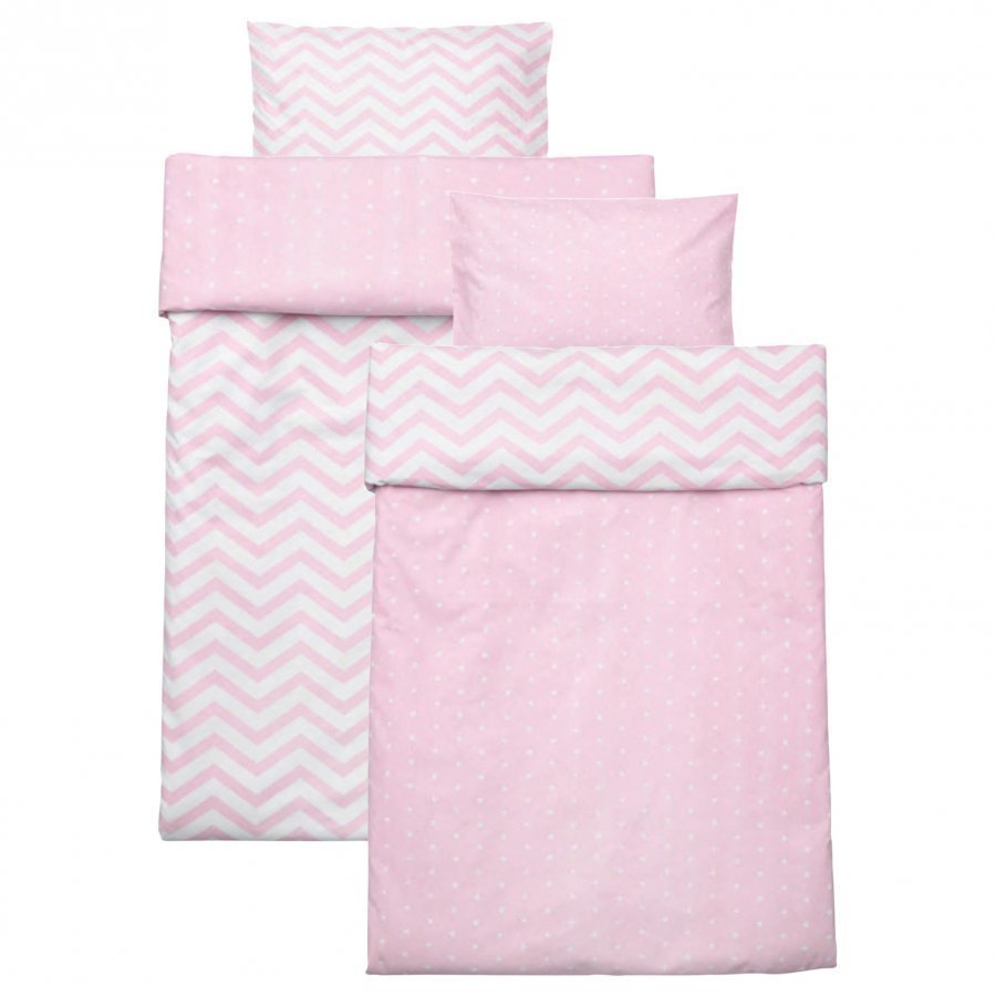 Barnkammaren Bed Set Pink Pussilakanasetti