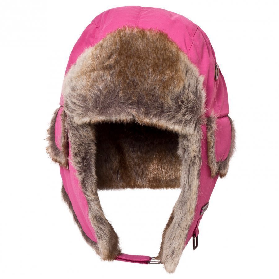 Barts Fuchsia Faux Fur Kamikaze Trapper Hat Korvalapullinen Päähine