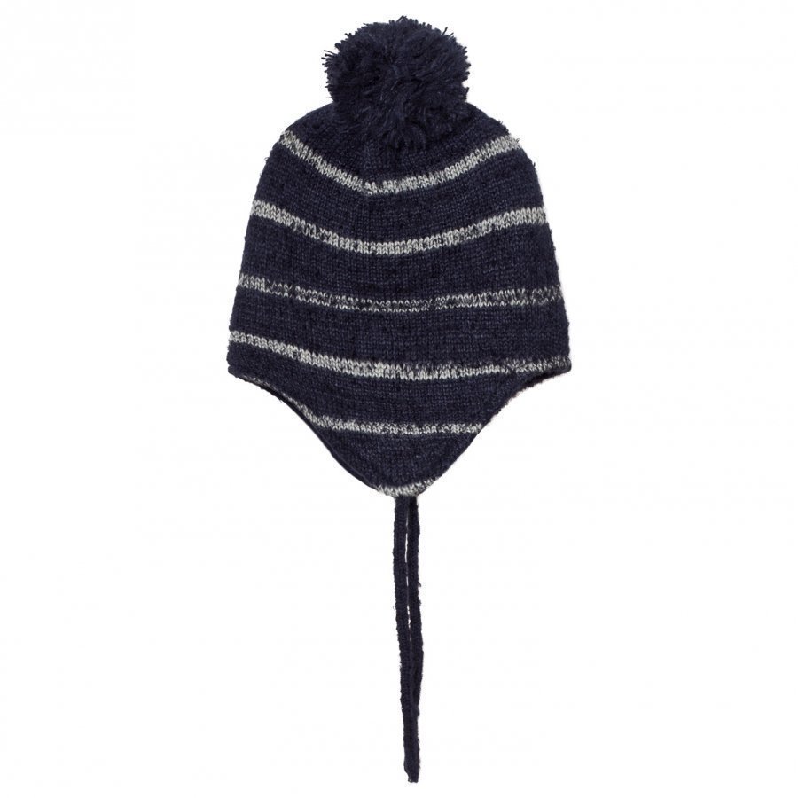 Barts Navy Stripey Ducky Inka Beanie Pipo